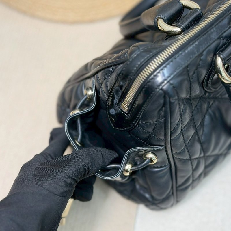 🏷Dior 迪奧．手提保齡球包/客人寄賣-29