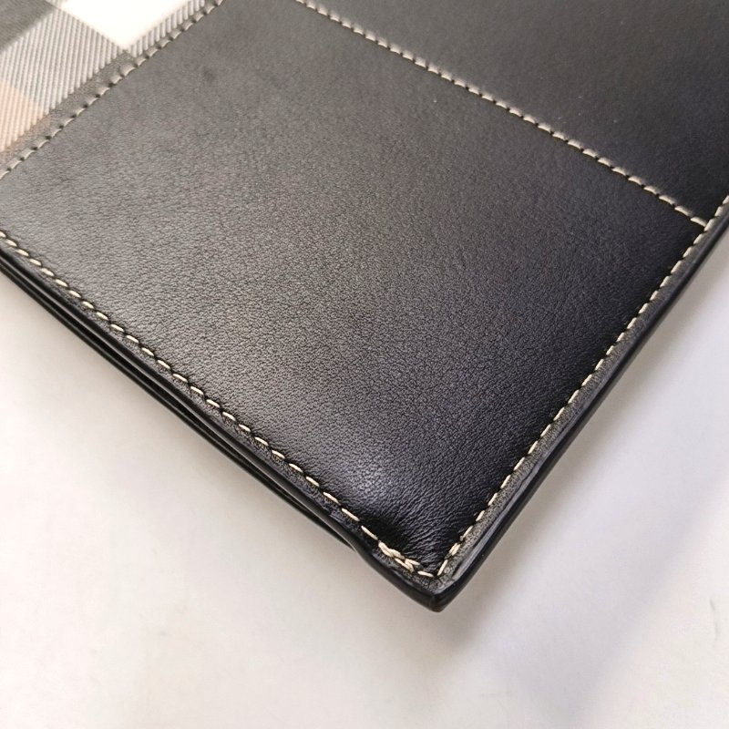 BURBERRY Robin多色塗層帆布斜挎包銀色五金-12