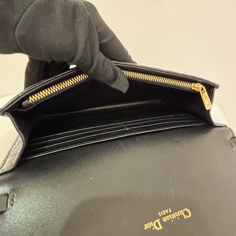 DIOR黑牛皮CARO WOC-10