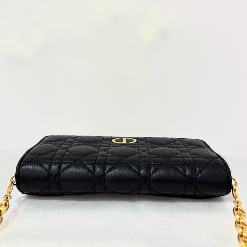 DIOR黑牛皮CARO WOC-12
