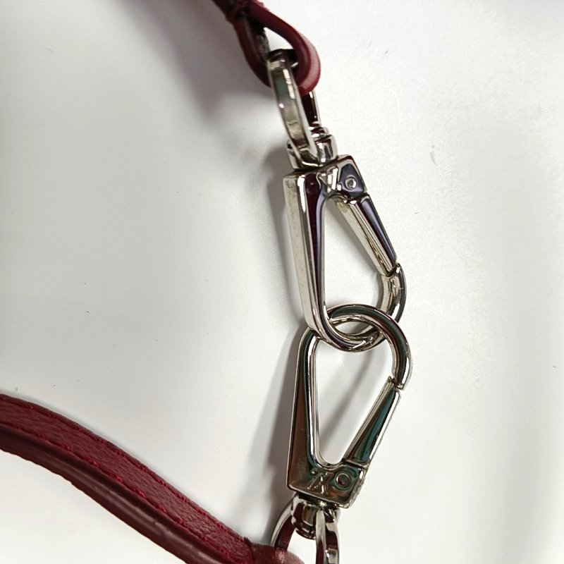 LOUIS VUITTON LOCKIT小號粉紅色牛皮單肩包手提包斜挎包銀色五金可拆卸肩帶-16