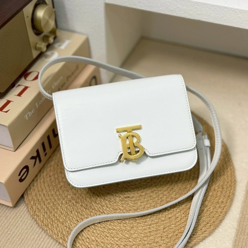 🏷Burberry 博柏利．TB Bag 翻蓋斜背包 /客人寄賣-0