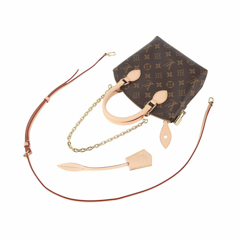 【包稅】LOUIS VUITTON Monogram Lockit BB 鏈條斜背包 35752-1-3
