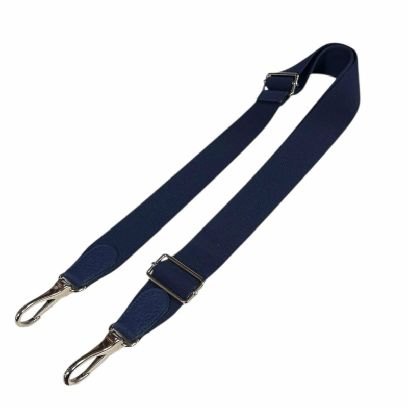 愛馬仕 (Hermes) 海浪衝浪花園派對系列 PM 口袋肩背包，H 帆布藍色，女士款，二手，雙向手提-8