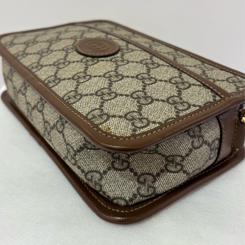 Gucci interlocking方形側背包-6