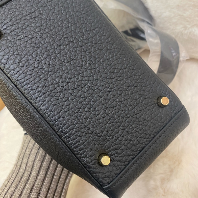 mini lindy 黑色 金扣-5