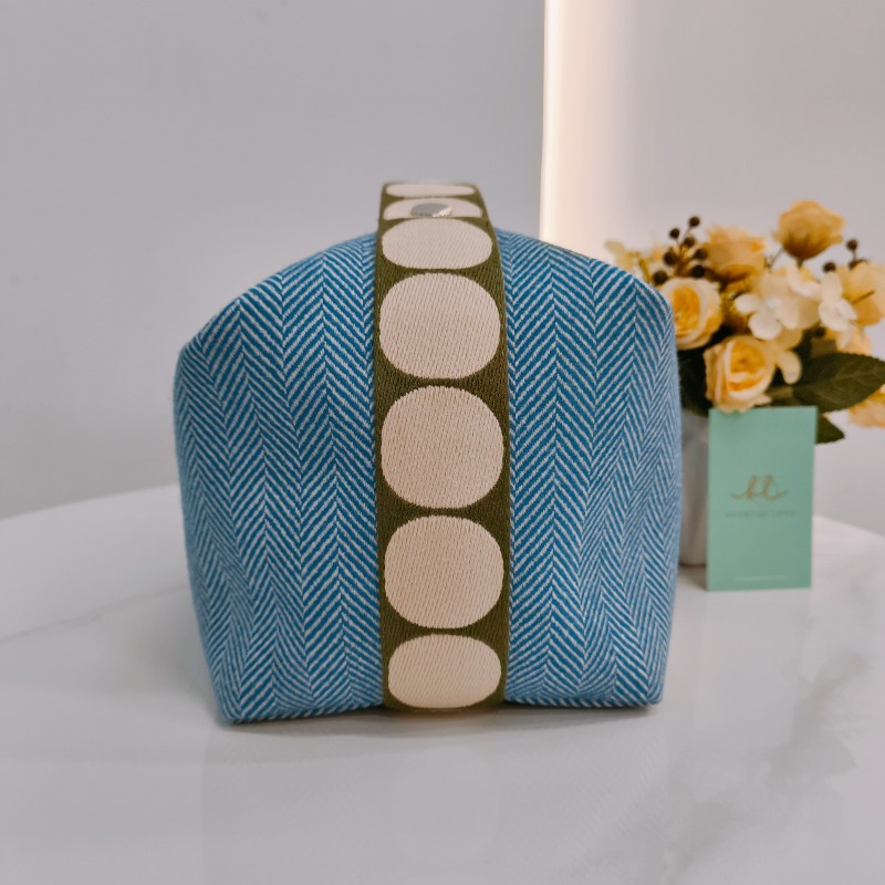 MS0503 Hermes 愛馬仕動物圖案手拿包包Animaux Blacks Case Large Cotton-3