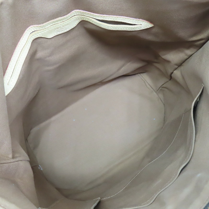 棕色 原花 帆布 Palermo GM 兩用包【LOUIS VUITTON LV 路易威登】 M40146-4