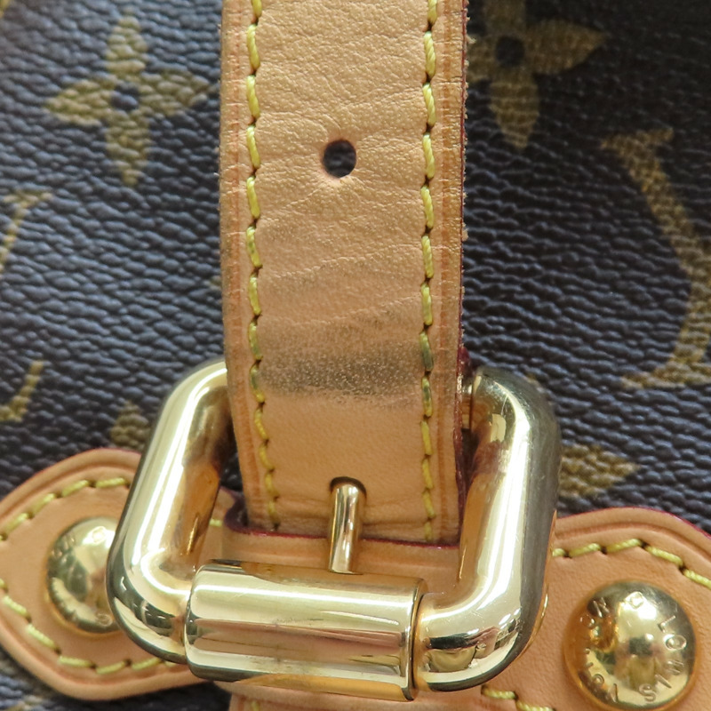 棕色 原花 帆布 Palermo GM 兩用包【LOUIS VUITTON LV 路易威登】 M40146-15