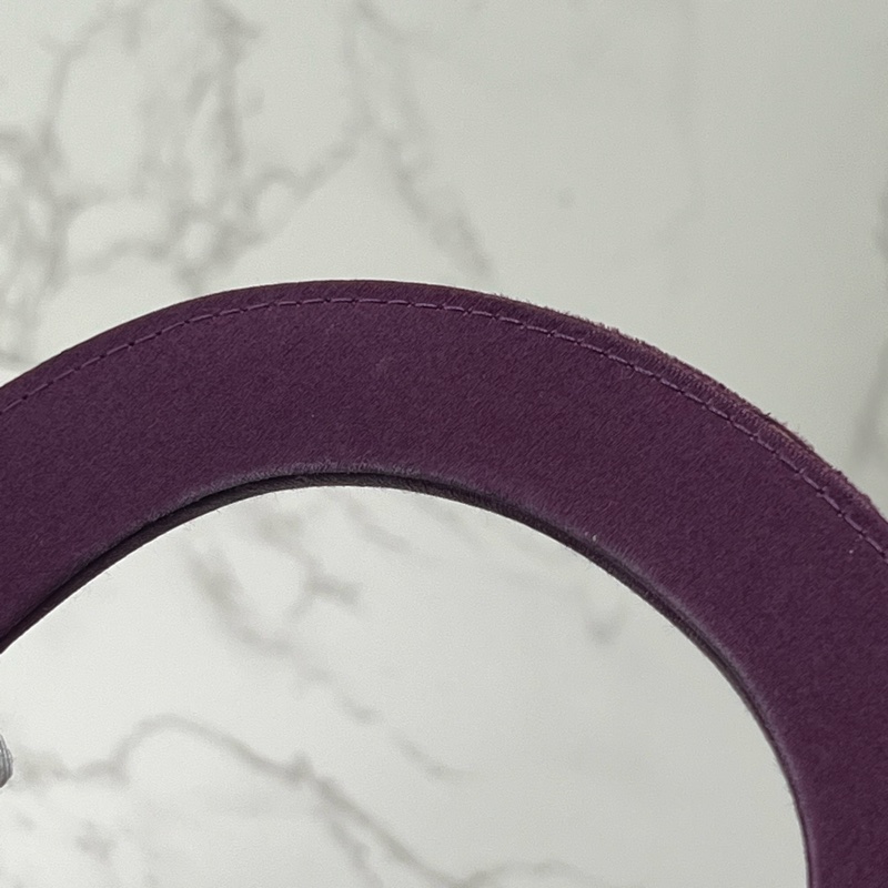 761 Dior 三格黛妃包 紫色斷面 水鑽-10