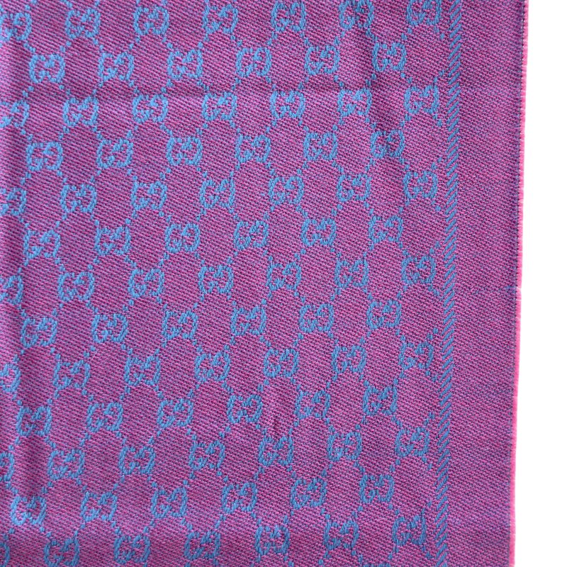 GUCCI GG 雙面 圍巾-11