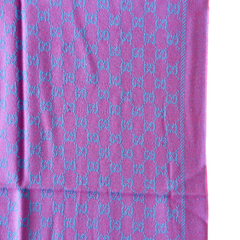 GUCCI GG 雙面 圍巾-14