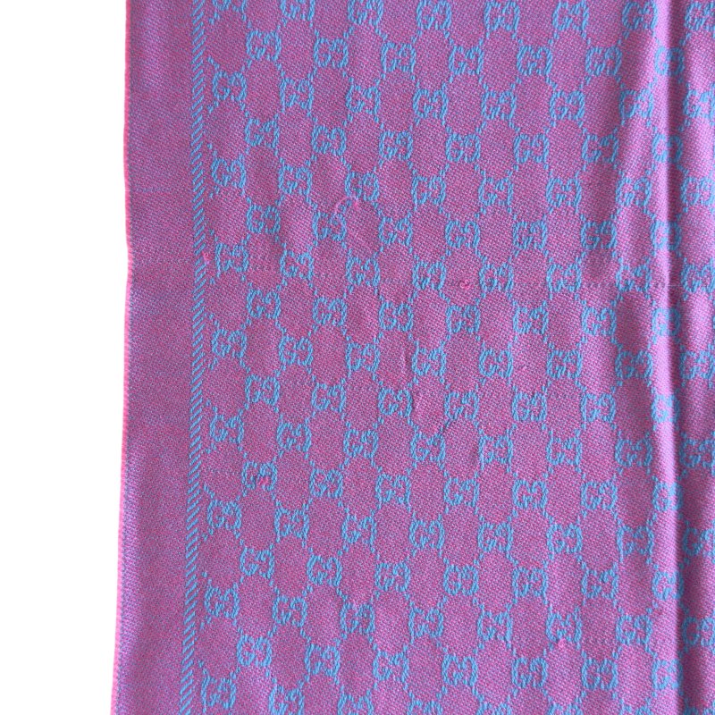 GUCCI GG 雙面 圍巾-16