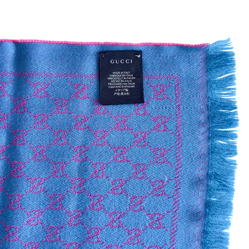 GUCCI GG 雙面 圍巾-20