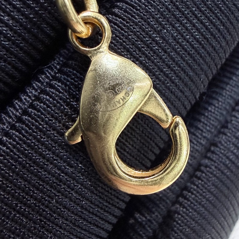 Chanel 20P 金色字母水鑽項鏈 XB957-12