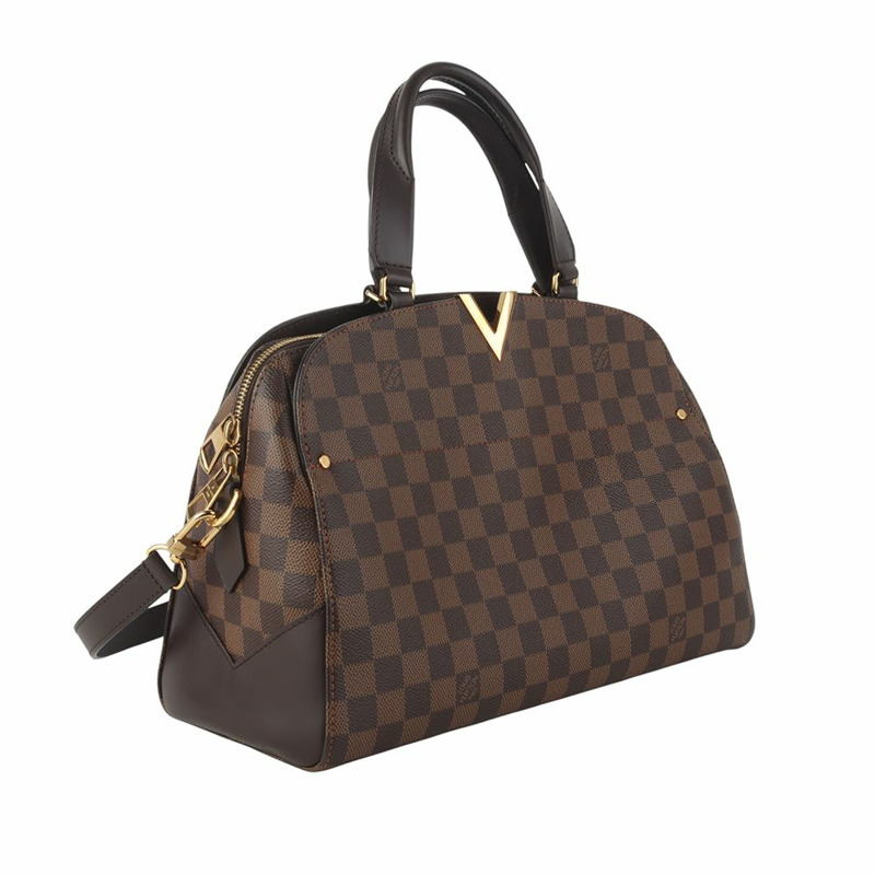 【包稅】LOUIS VUITTON N41505 Damier Kensington 保齡球單肩包 35760K-7