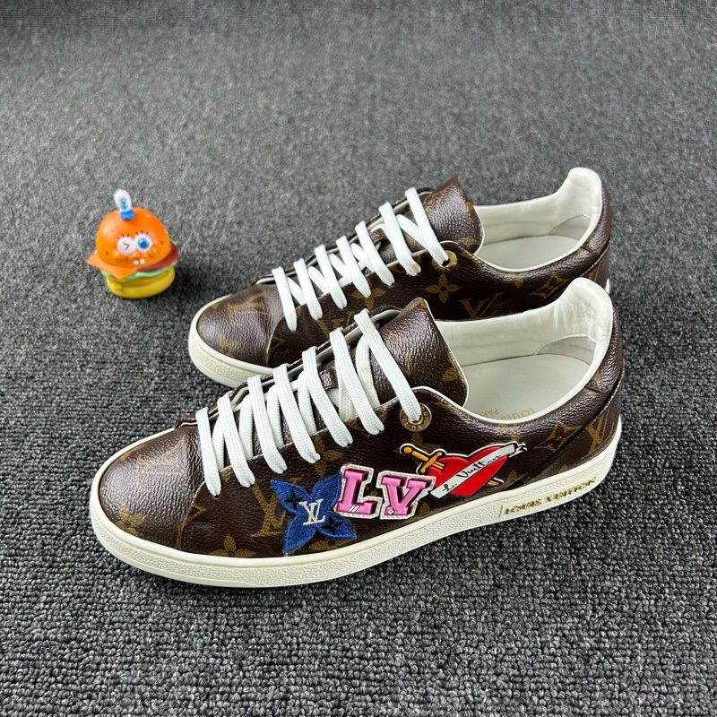 97新Louis Vuitton路易威登七夕限定老花板鞋 尺碼：36 無附件-0