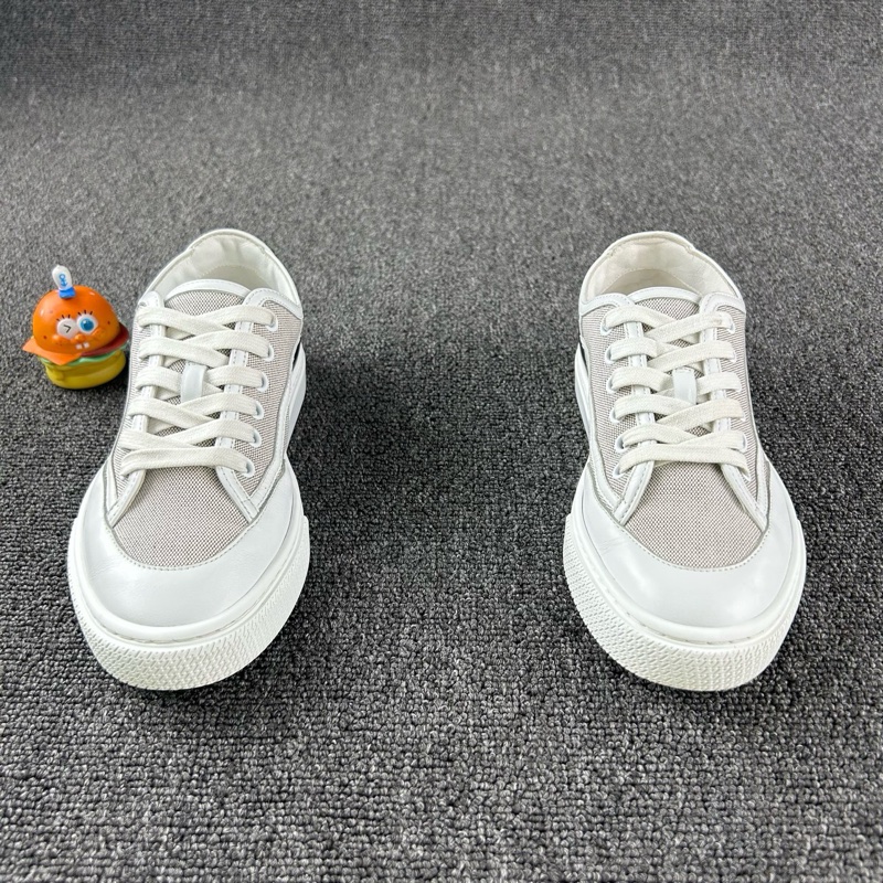 98新Hermes愛馬仕灰色板鞋 尺碼：36.5 無附件-1