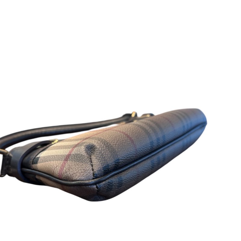 BURBERRY漸層經典格紋戰馬側背包-4