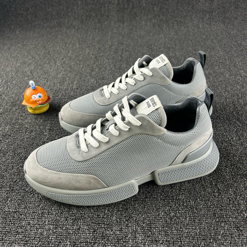 98新 愛馬仕灰色拼接運動鞋 尺碼：40.5 無附件-0