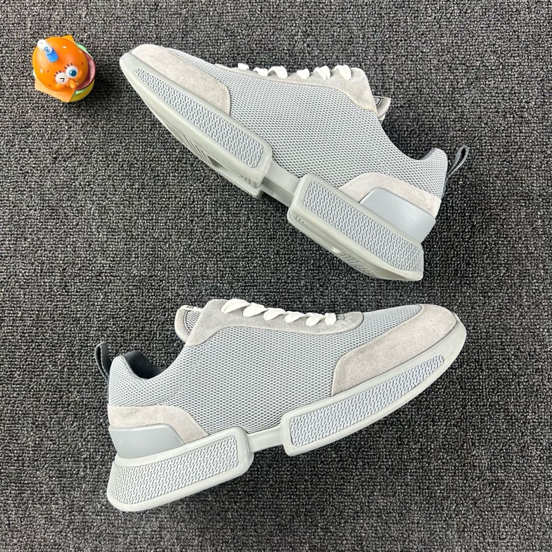 98新 愛馬仕灰色拼接運動鞋 尺碼：40.5 無附件-3