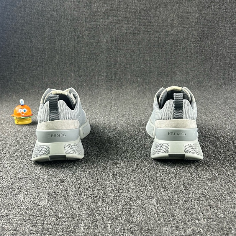 98新 愛馬仕灰色拼接運動鞋 尺碼：40.5 無附件-4