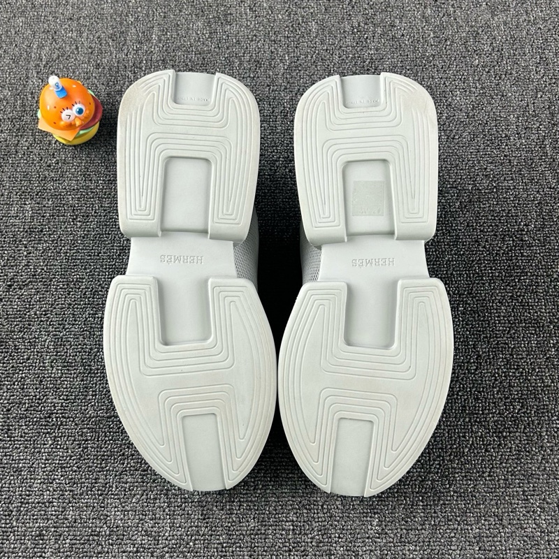 98新 愛馬仕灰色拼接運動鞋 尺碼：40.5 無附件-5