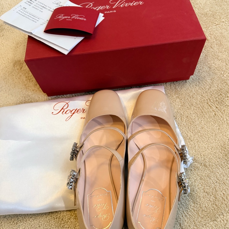 Roger Vivier 水晶方釦瑪莉珍鞋 37.5-2