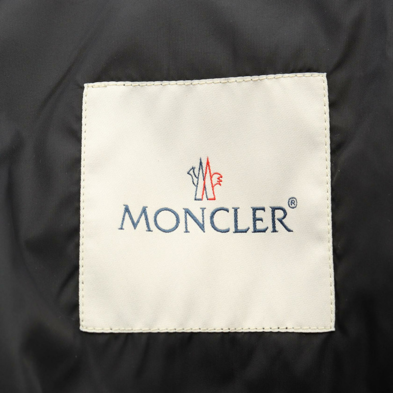 MONCLER SOPHIE 斗篷式羽絨外套 #0 尼龍海軍藍二手女款-2