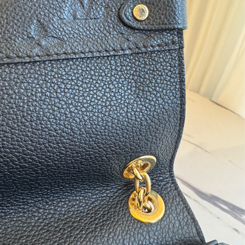 Lv M44151黑壓紋VAVIN金鏈包 肩背/斜背都好看-19