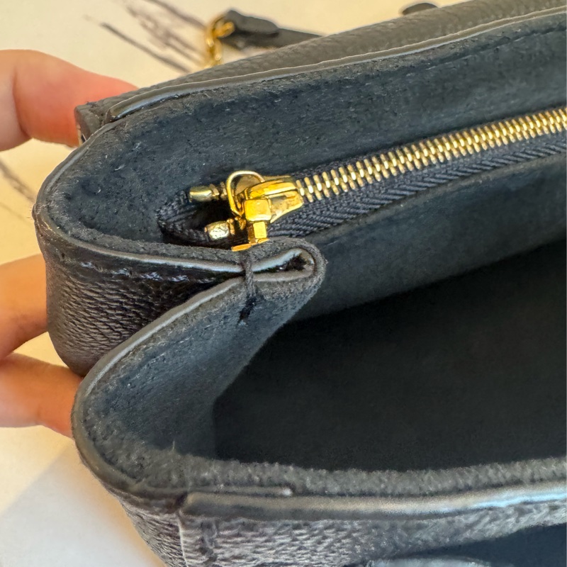 Lv M44151黑壓紋VAVIN金鏈包 肩背/斜背都好看-24