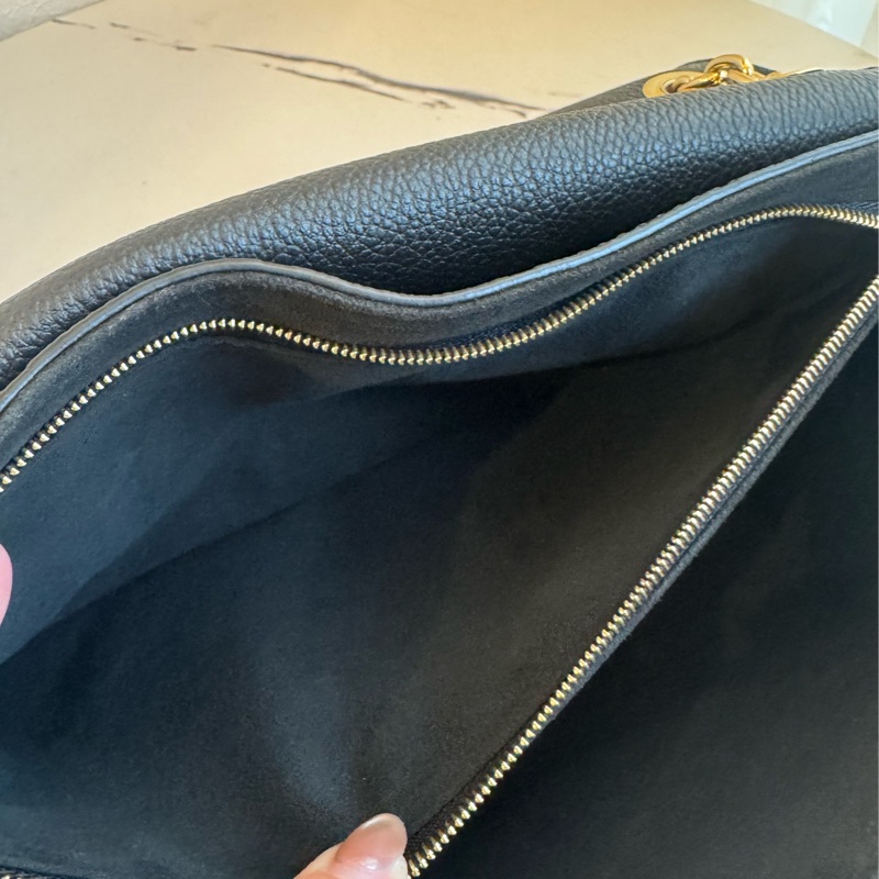 Lv M44151黑壓紋VAVIN金鏈包 肩背/斜背都好看-28