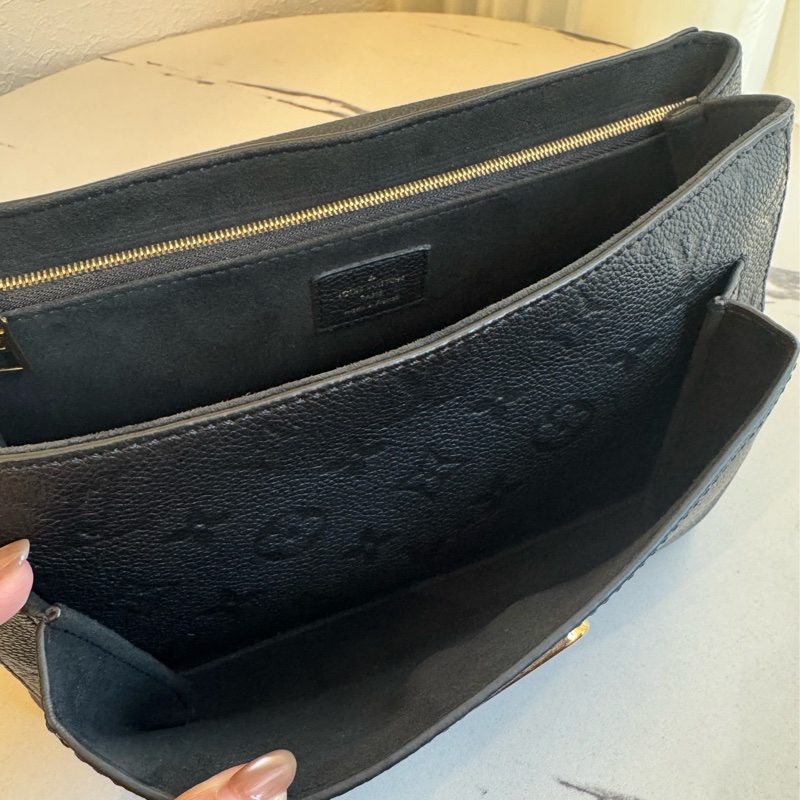 Lv M44151黑壓紋VAVIN金鏈包 肩背/斜背都好看-30