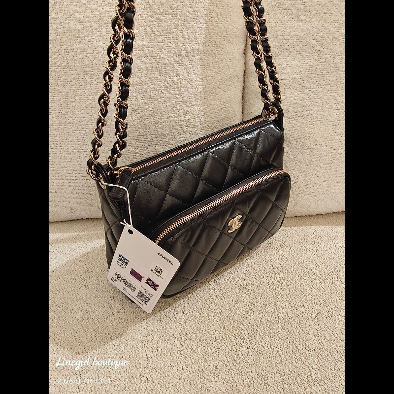 Chanel 26P羊皮兩用相機包×小紅書討論到爆炸的款式-1