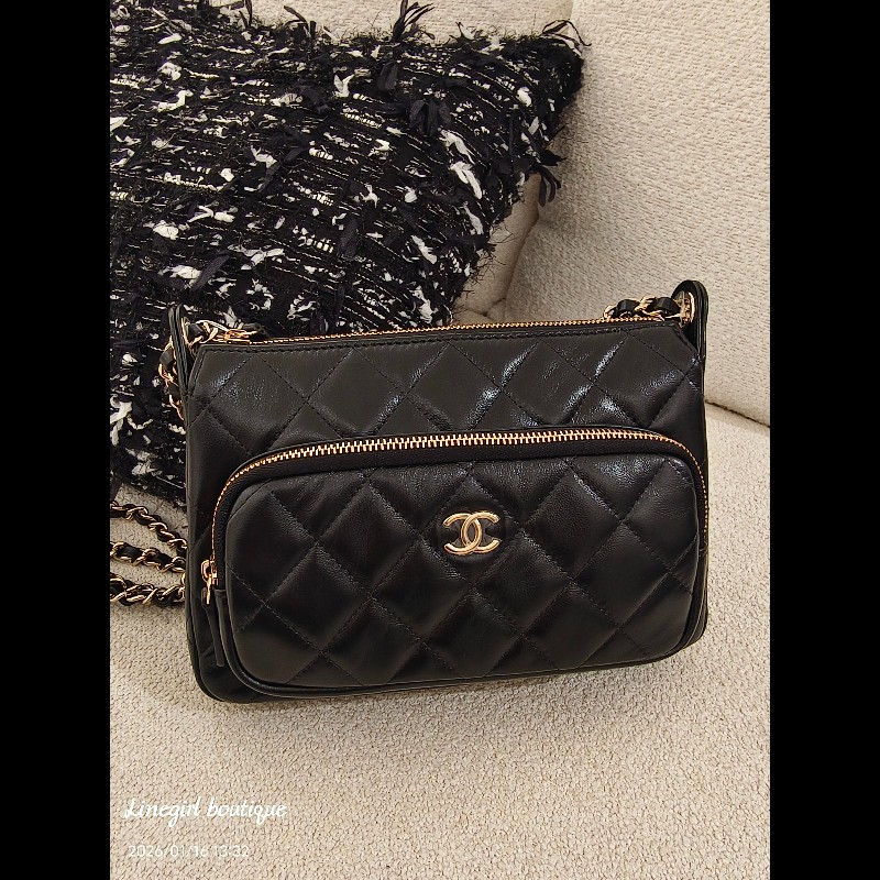 Chanel 26P羊皮兩用相機包×小紅書討論到爆炸的款式-3