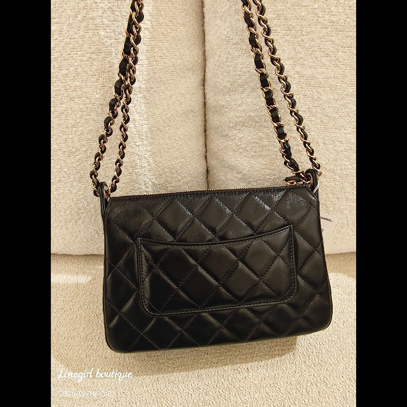 Chanel 26P羊皮兩用相機包×小紅書討論到爆炸的款式-4