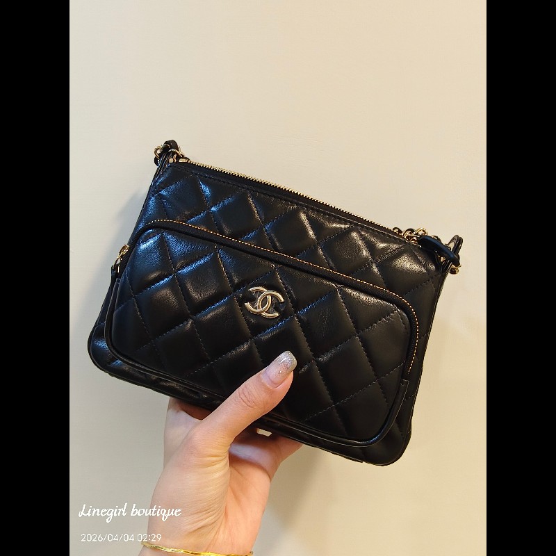 Chanel 26P全新羊皮兩用相機包×小紅書討論到爆炸的款式-6