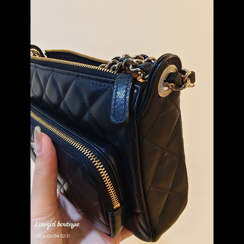 Chanel 26P全新羊皮兩用相機包×小紅書討論到爆炸的款式-15