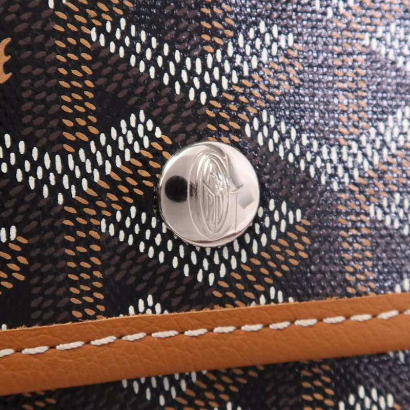 GOYARD 塗層帆布Saint Louis GM銀扣肩背袋-12