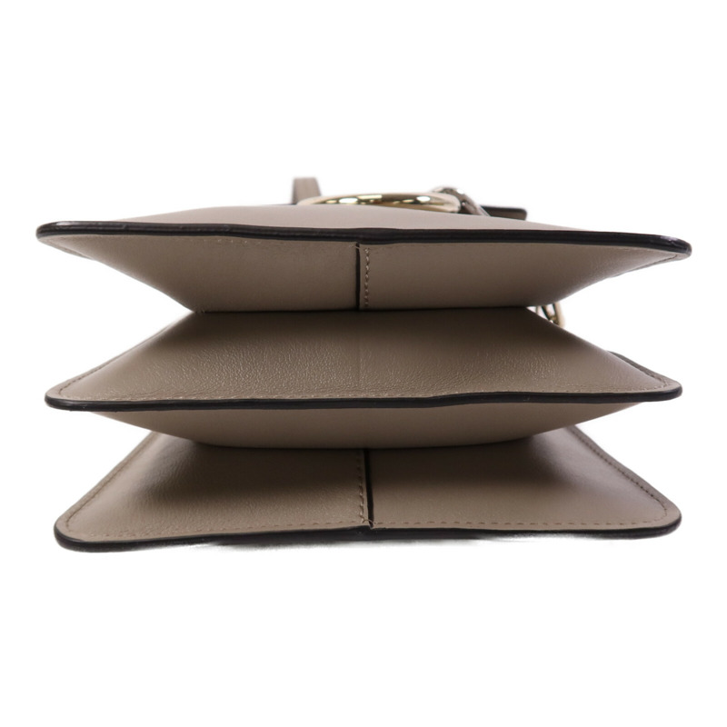 Chloe 牛皮/麂皮皮革Faye Mini Bag金扣手挽肩背兩用袋-3