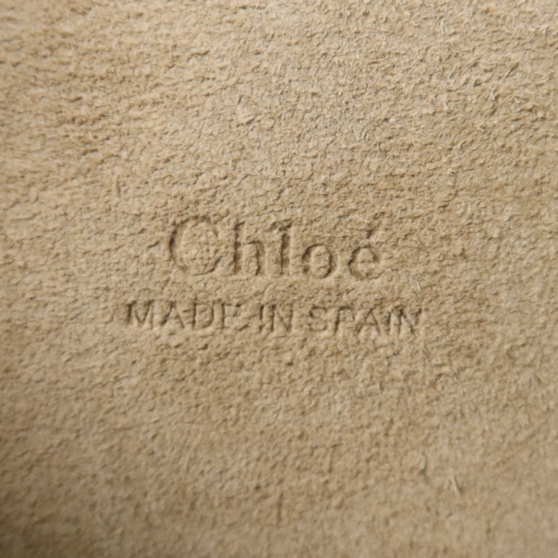 Chloe 牛皮/麂皮皮革Faye Mini Bag金扣手挽肩背兩用袋-5