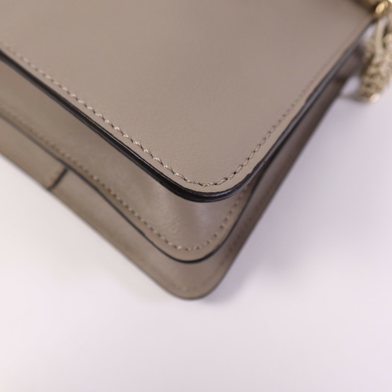 Chloe 牛皮/麂皮皮革Faye Mini Bag金扣手挽肩背兩用袋-8