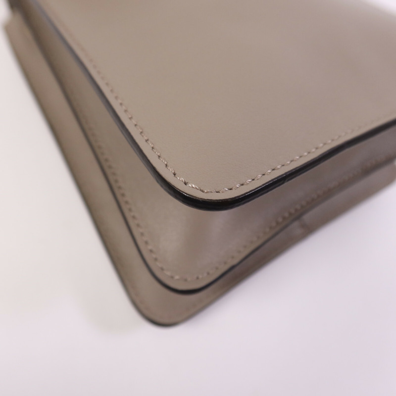 Chloe 牛皮/麂皮皮革Faye Mini Bag金扣手挽肩背兩用袋-9