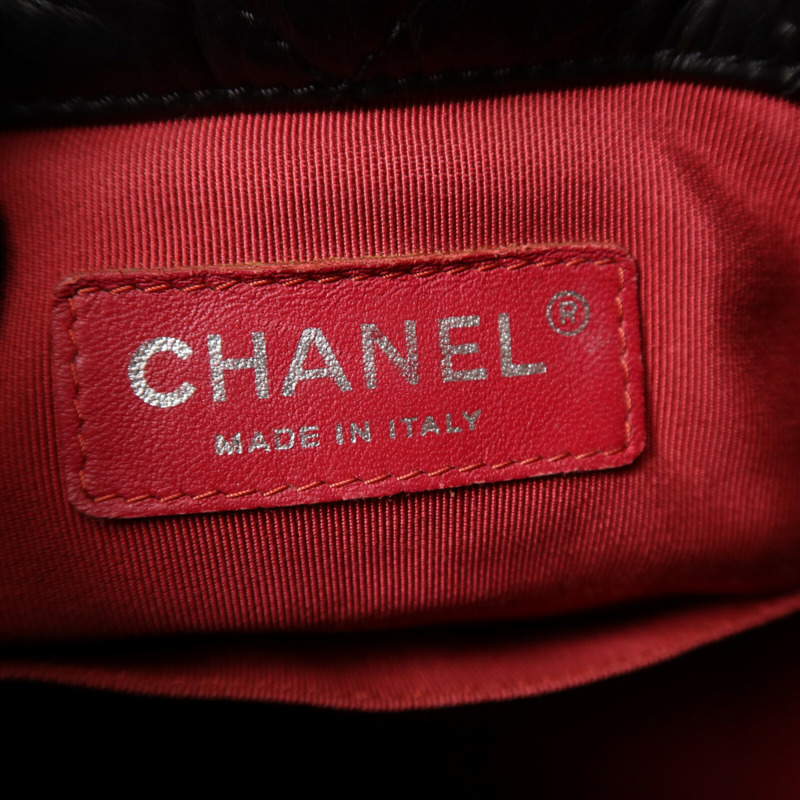 CHANEL 牛皮皮革Gabrielle Backpack鏈帶背包-5