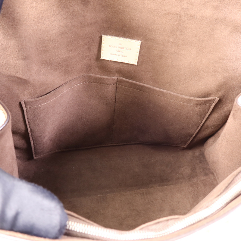 LOUIS VUITTON Epi Cluny MM銀扣手挽肩背兩用袋-4