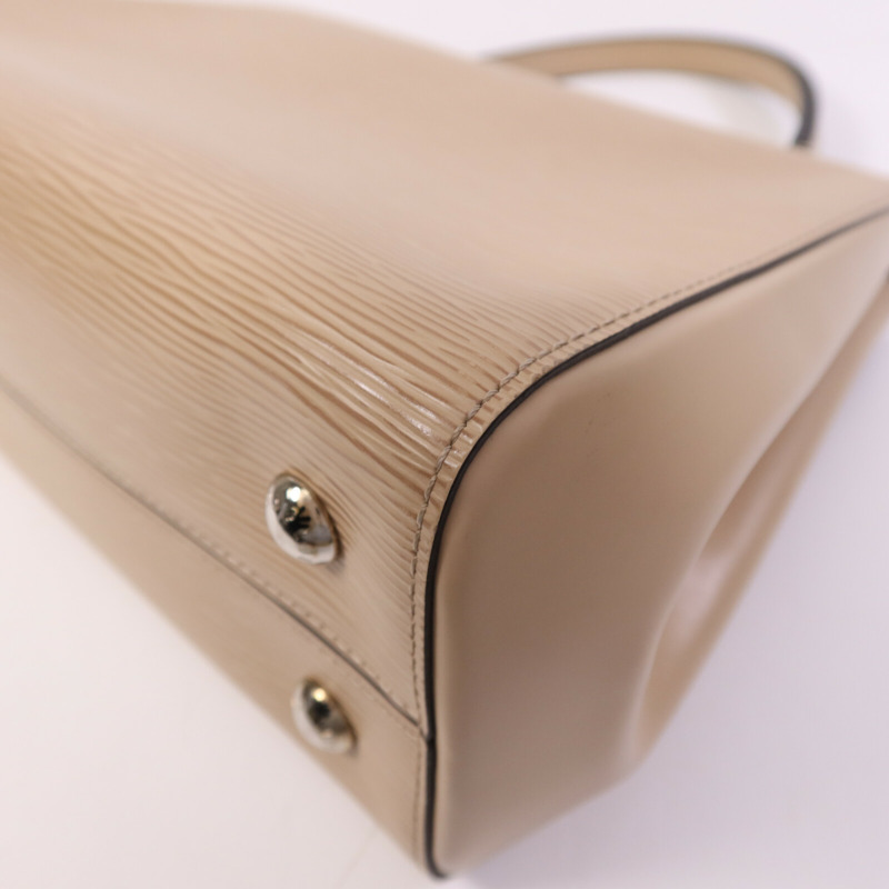 LOUIS VUITTON Epi Cluny MM銀扣手挽肩背兩用袋-13