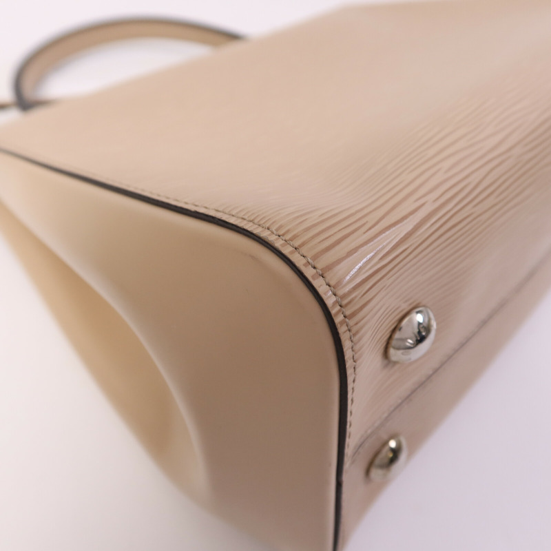 LOUIS VUITTON Epi Cluny MM銀扣手挽肩背兩用袋-14