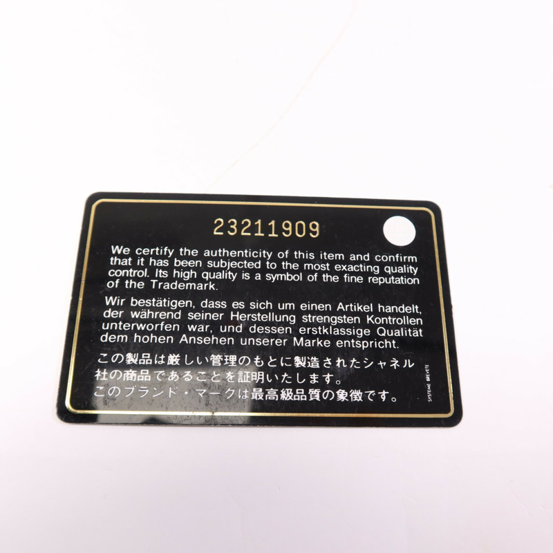 CHANEL 羊皮皮革Backpack金扣鏈帶背包-15