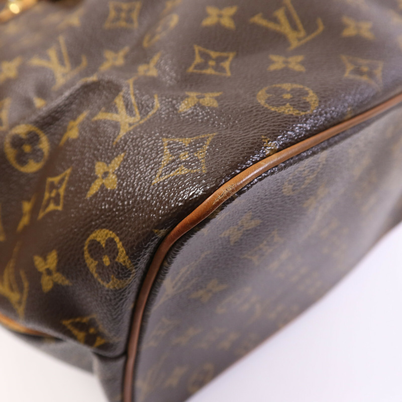 LOUIS VUITTON Monogram Palermo GM金扣手挽肩背兩用袋-10
