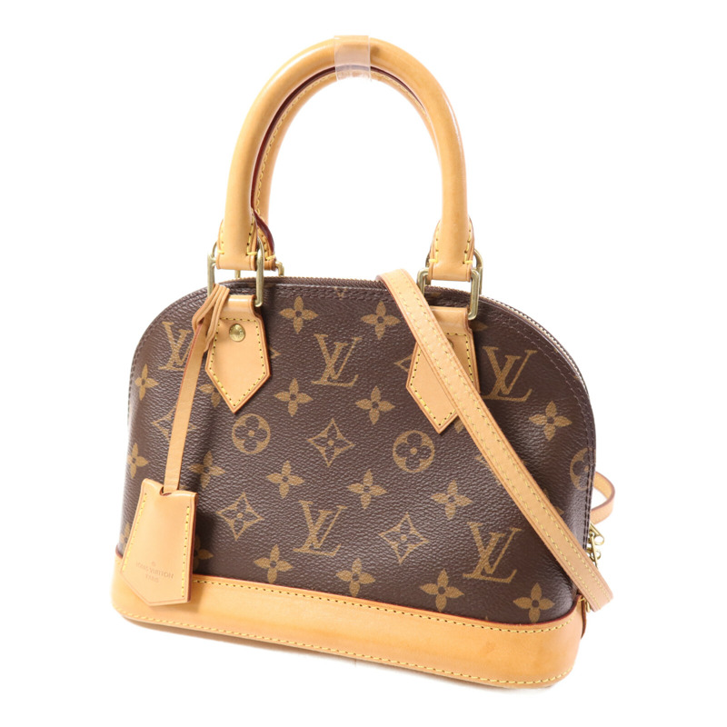 LOUIS VUITTON Monogram Alma BB金扣手挽肩背兩用袋-2